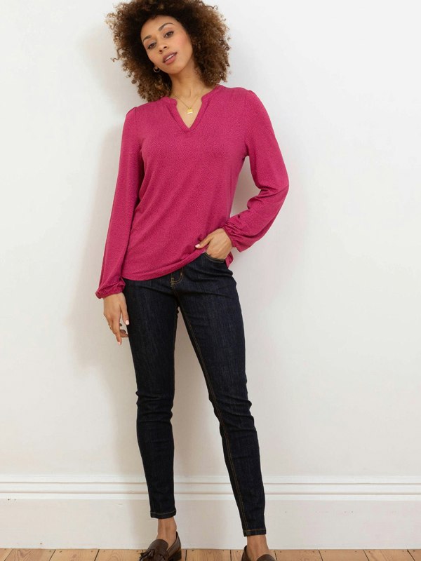 Kite Swyre Jersey Top Berry