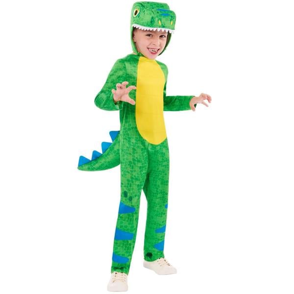 Bristol Novelty Childrens/Kids Friendly Dinosaur Costume Set - Green - 