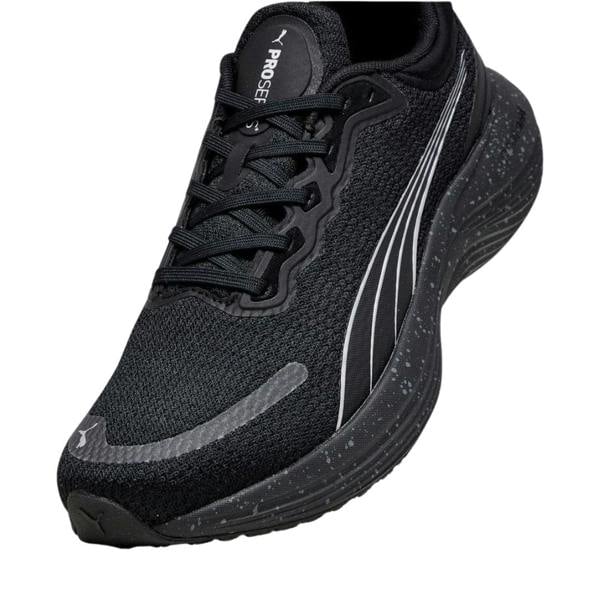 Puma Scend Pro Black Silver Trainers UK 7.5