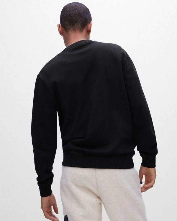 HUGO HUGO Dem Large Logo Mens Crew Neck Sweatshirt NOS