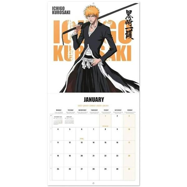 Bleach Calendar 2027, Wall Calendars, Month To View, Entertainment, Gift