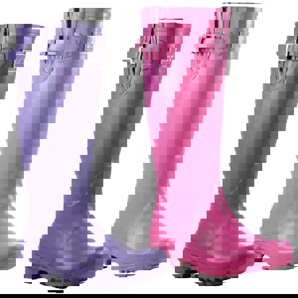 Lunar Largo Womens Rubber Festival Wellington Wellie Boots