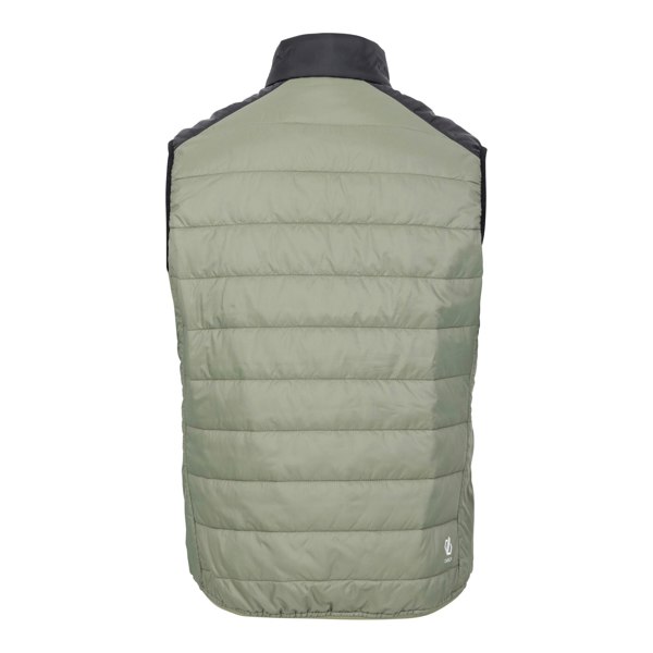 Dare 2B Mens Touring II Colour Block Gilet - Olivine Green/Black