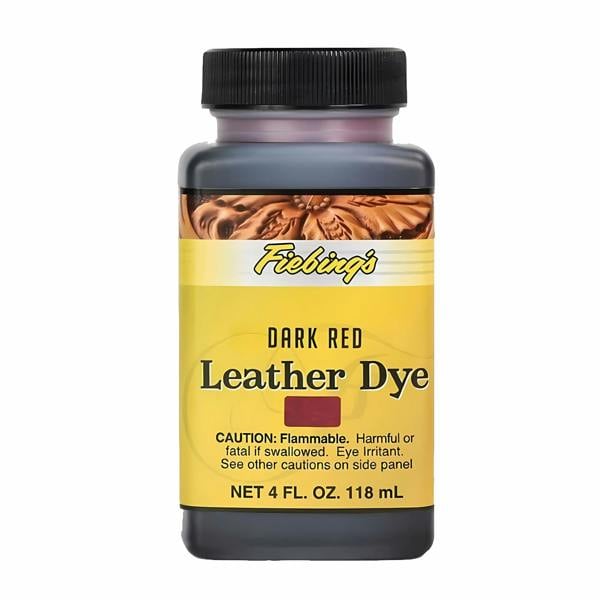 Fiebing's Leather Dye - Professional Alcohol-Based Colour Dyes 4oz
