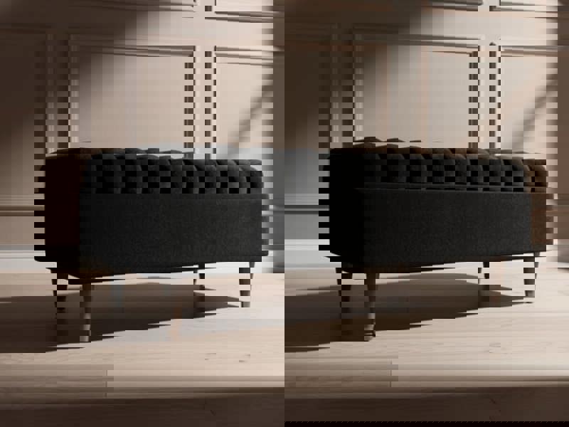 Romo Panel Ottoman storage Coffee Table Bench seat - ISTOOLS