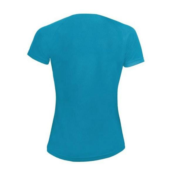 SOLS Womens/Ladies Sporty Short Sleeve T-Shirt - Aqua