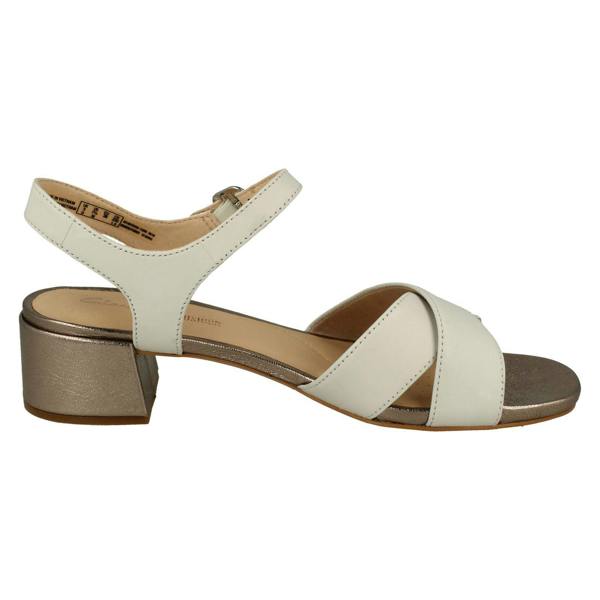 Clarks Ladies Clarks Strappy Heeled Sandals Sheer35 Strap