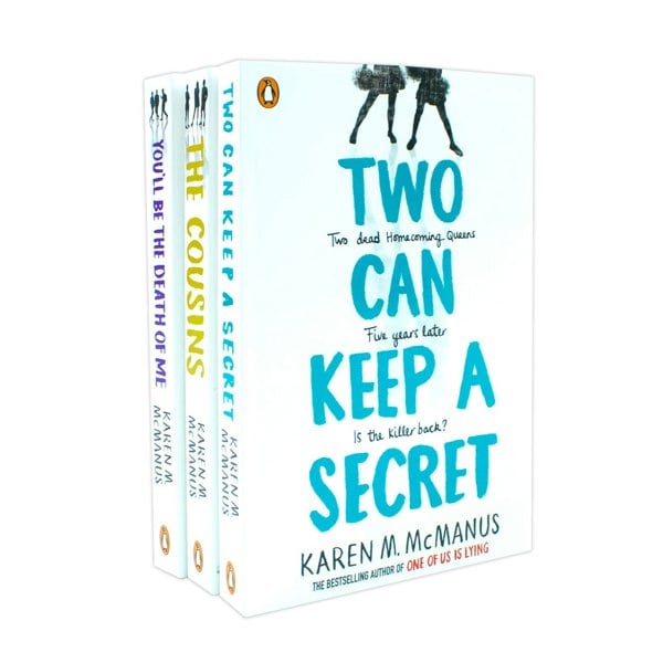 Karen McManus 3 Books Set (The Cousins, Two Can Keep a Secret, You will be the Death of Me)