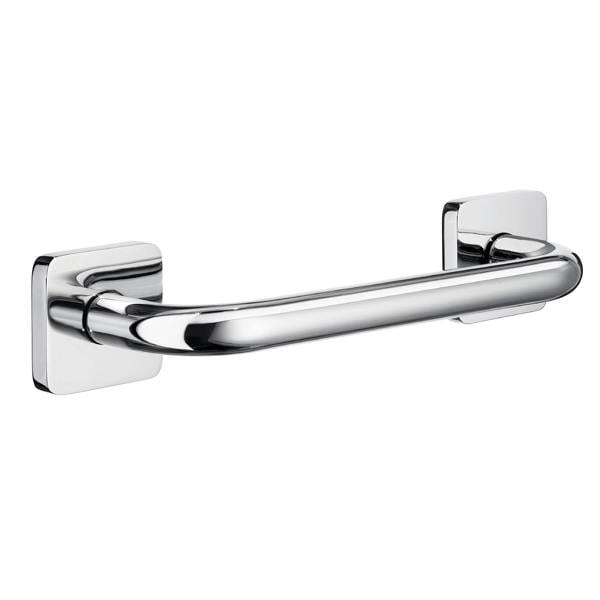 Polished chrome grab bar