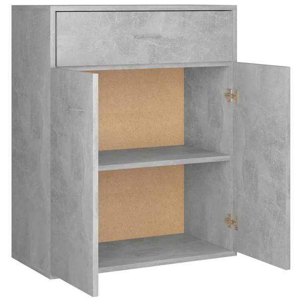 Berkfield Sideboard Concrete Grey 60x30x75 cm Engineered Wood
