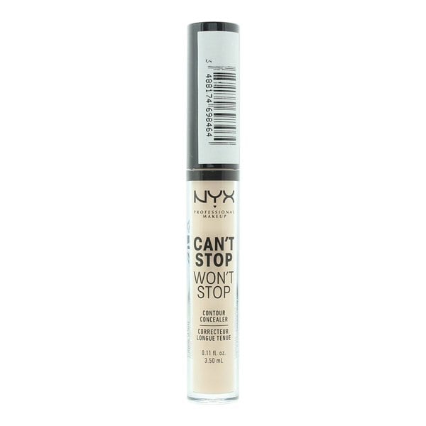NYX Can't Stop Won't Stop 24H Light Ivory Concealer 3.5ml