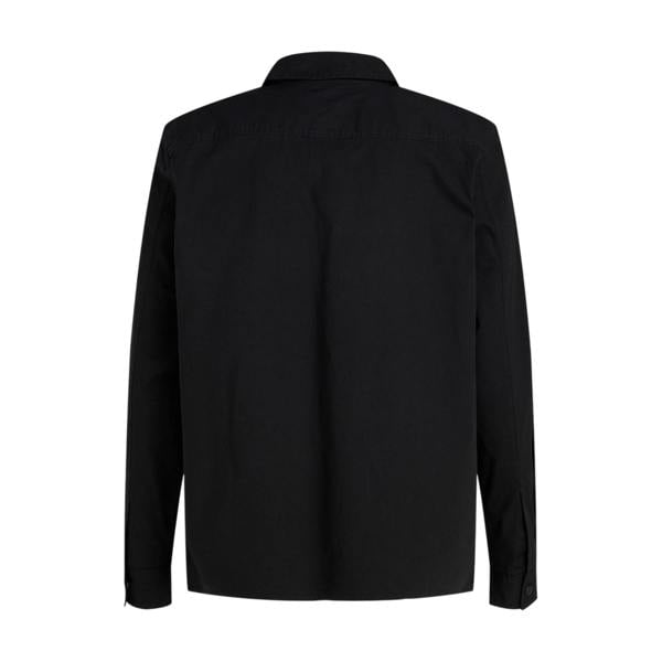 Calvin Klein Mens Cotton Overshirt - Black - 