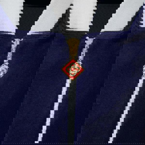 Casablanca Laurel Track Top Navy Blue Jackets