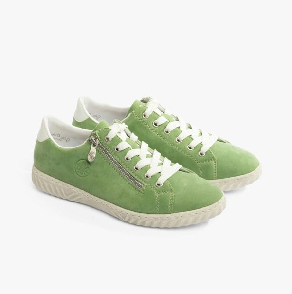 Rieker N0900-52 Womens Shoes - Green