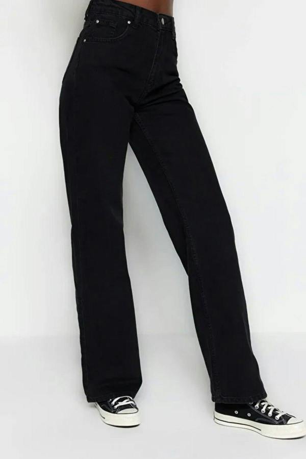 WOVCOR High Waist Wide Leg Jeans