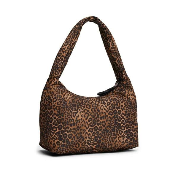 Tommy Jeans Leopard Print Hobo Bag - Brown - 
