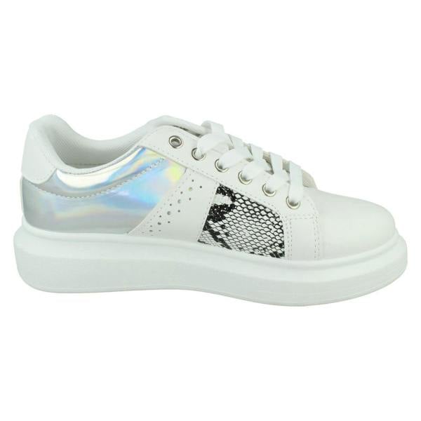 Spot On Ladies Spot On Casual Trainers F7196