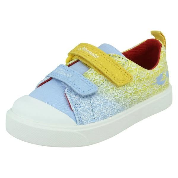 Clarks Girls Clarks Disney Little Mermaid Shoes City Shell T