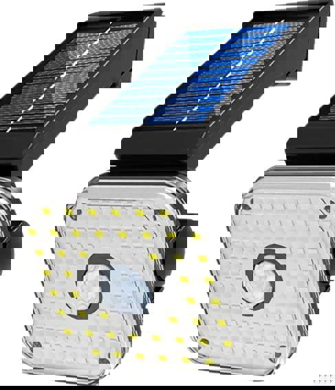 St Helens Solar Powered Outdoor PIR with Adjustable Light