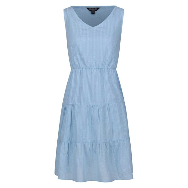 Regatta Womens/Ladies Zariah Tiered Casual Dress - Powder Blue