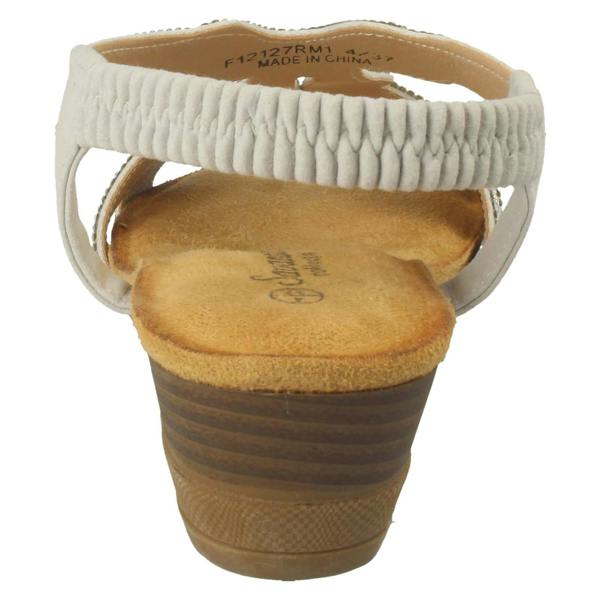 Savannah Ladies Savannah Wedge Heeled Sandals F12127