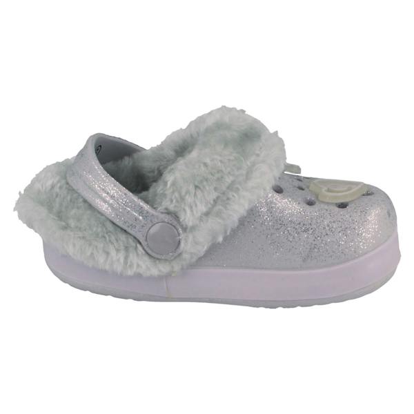 Pineapple Girls Pineapple Clogs With Faux Fur Lining H2694