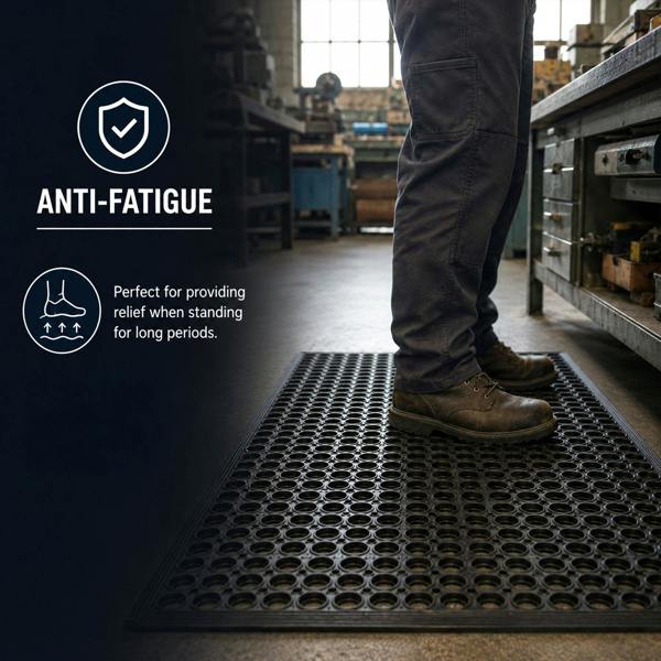 Nicoman Heavy Duty Rubber Ring Floor Mat