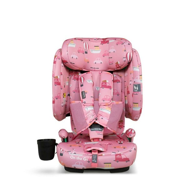 On The Go i-Size Travel Car Seat Itchy Feet Rosy - Carseat - Cosatto Store