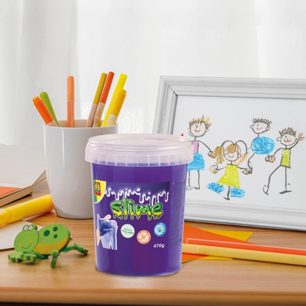 SES Creative Slime - Purple glitter 470 g