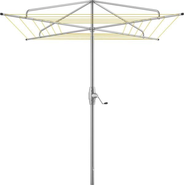 Hills Supex Hoist Ultra Heavy Duty 4 Arm Garden Rotary Airer - 35 Meter Drying Line
