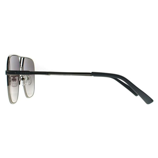 Guess Sunglasses GO00066 10B Shiny Light Nickeltin Smoke Grey Gradient