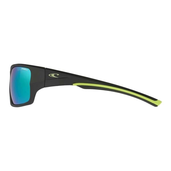 O'Neill Sunglasses ONS-9061 2.0 127P Matte Black Green Green Mirror Polarized