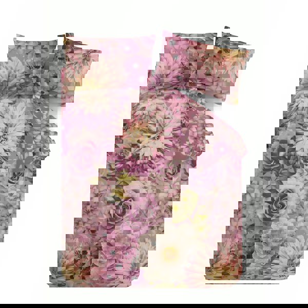 Catherine Lansfield RHS x Catherine Lansfield Rosemoor Floral So Soft Duvet Cover Set Pink