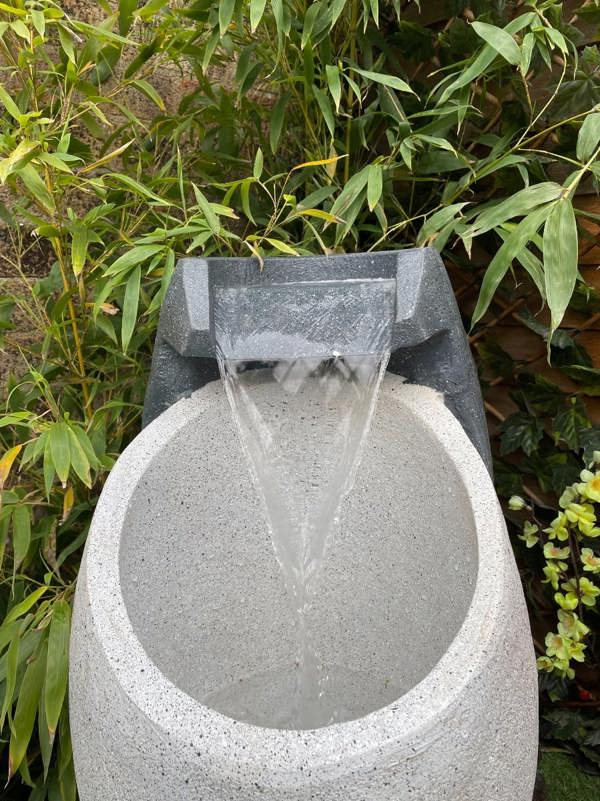 Tranquillity Water Features Pouring Vase Contemporary Water Feature