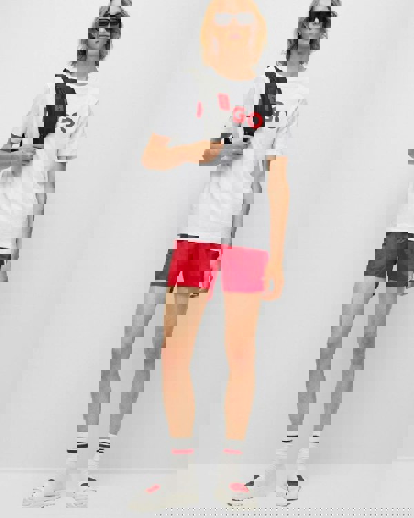 HUGO Dulivio Mens T-Shirt NOS - White 100