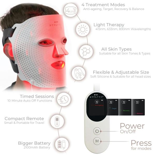STYLPRO Wavelength LED Face Mask