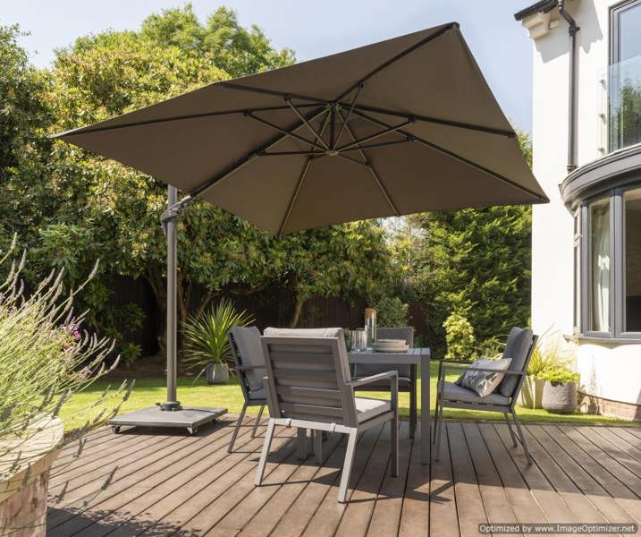 Norfolk Leisure Royce 100kg Plastic Covered Concrete 4 Part Base
