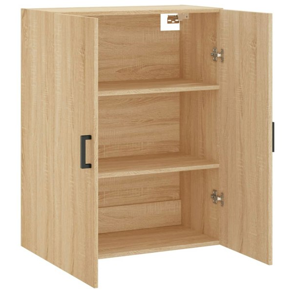 Berkfield Wall Mounted Cabinet Sonoma Oak 69.5x34x90 cm