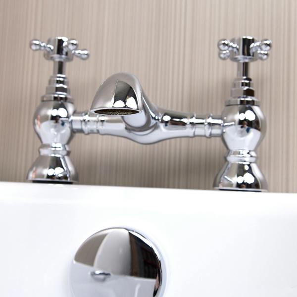 Flode Flen | Bath Filler | Chrome
