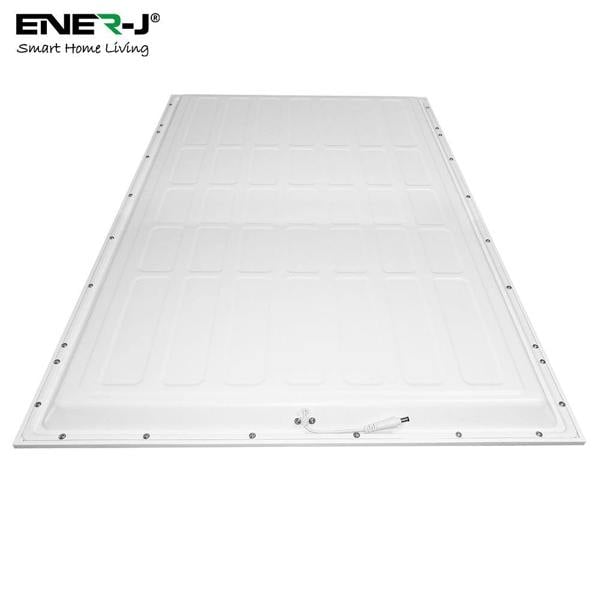 ENER-J Pack of 2 CCT Switchable 60W LED Panel Light, Size 1195x595 mm