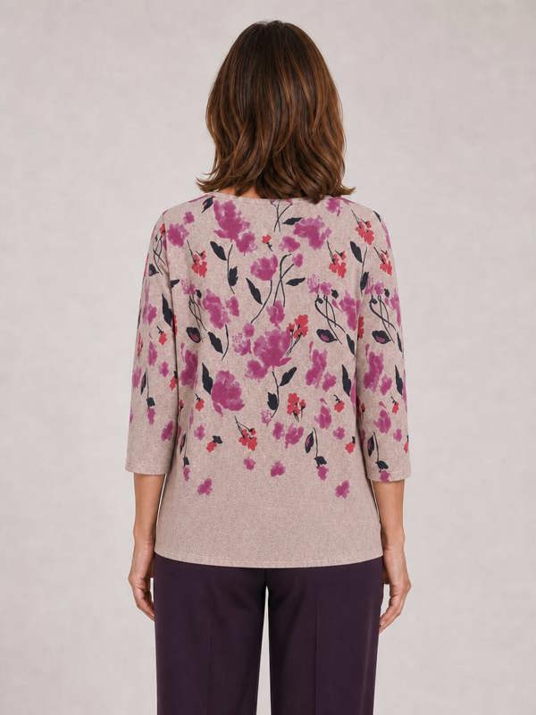 TIGI Border Tonal Floral Top