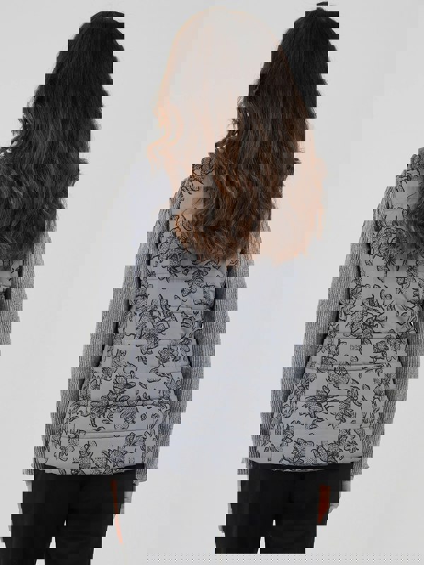 TIGI-Wear Floral Printed Gilet