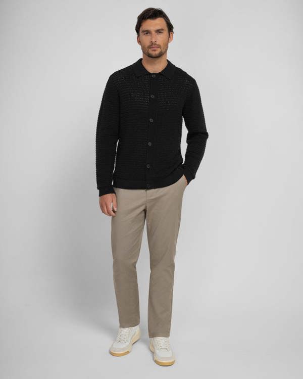 Steel & Jelly Chester - Chunky Knit Button Up Cardigan