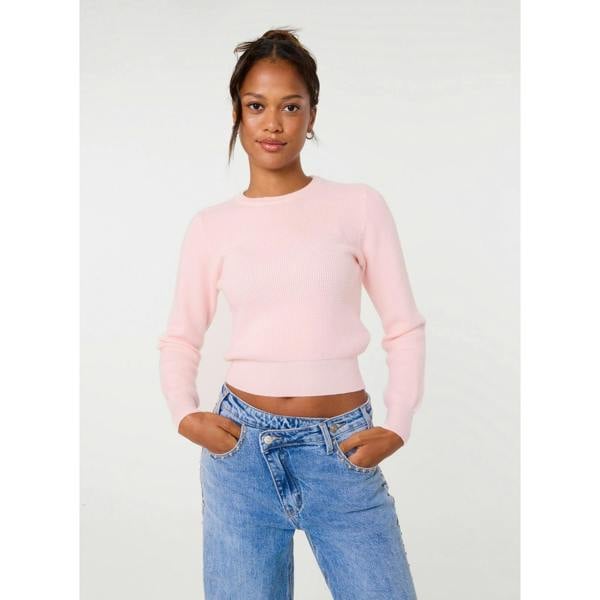 Pink Vanilla Long Sleeve Knitted Jumper