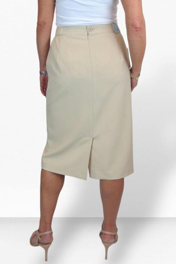 Paulo Due Women's Tailored Midi Pencil Skirt