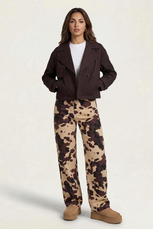 Urban Bliss Cropped Trench