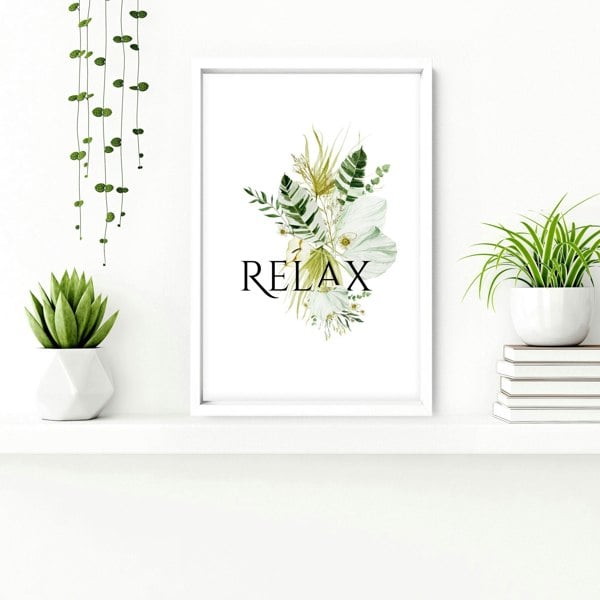 Framed bathroom wall art | Set of 2 unique wall art