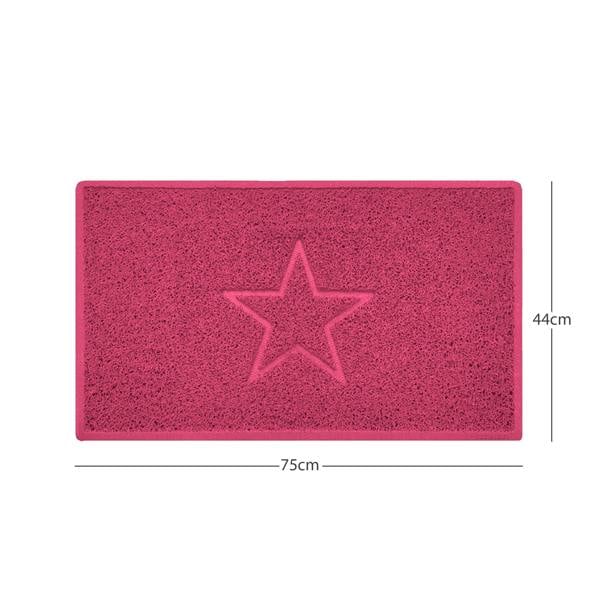nicoman pink spaghetti indoor mat, multi colour options, free delivery, uk made