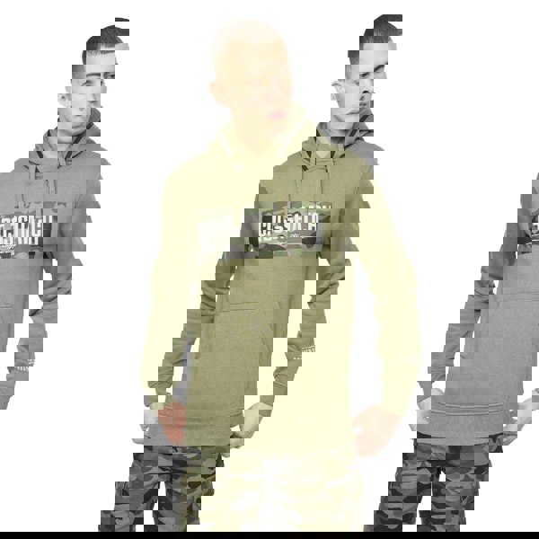 Crosshatch Unisex Adult Camtort Hoodie - Green