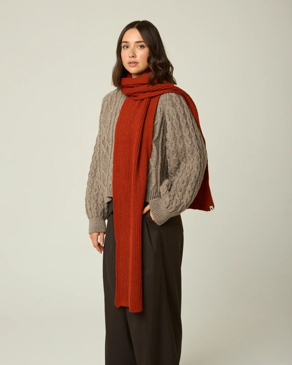 Peregrine  Porter Ribbed Scarf
